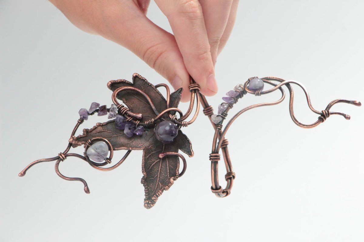Браслет Лукреция wire Wrap