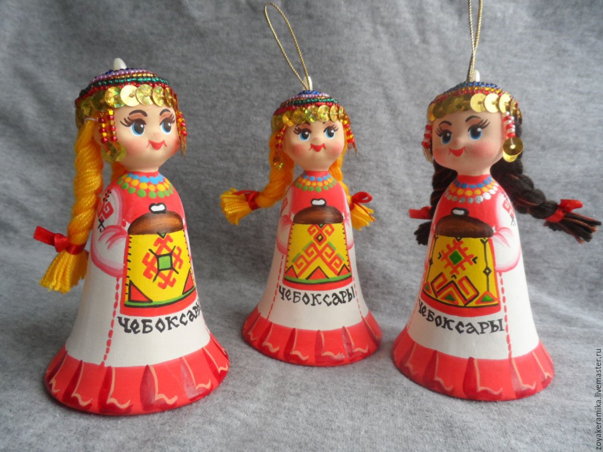 Кукла ЧУВАШКА колокольчик