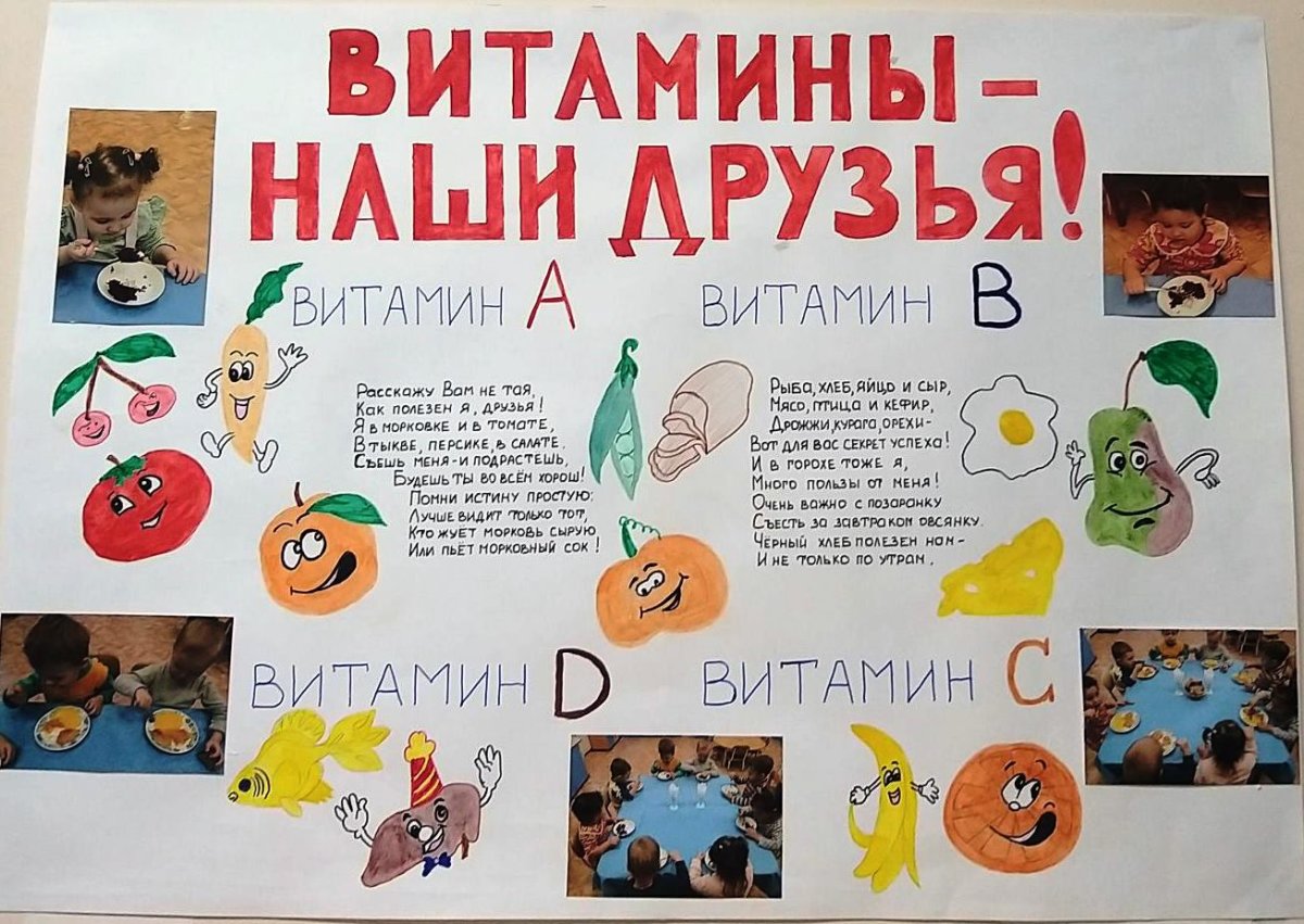 Фотографии детей витамины наши друзья