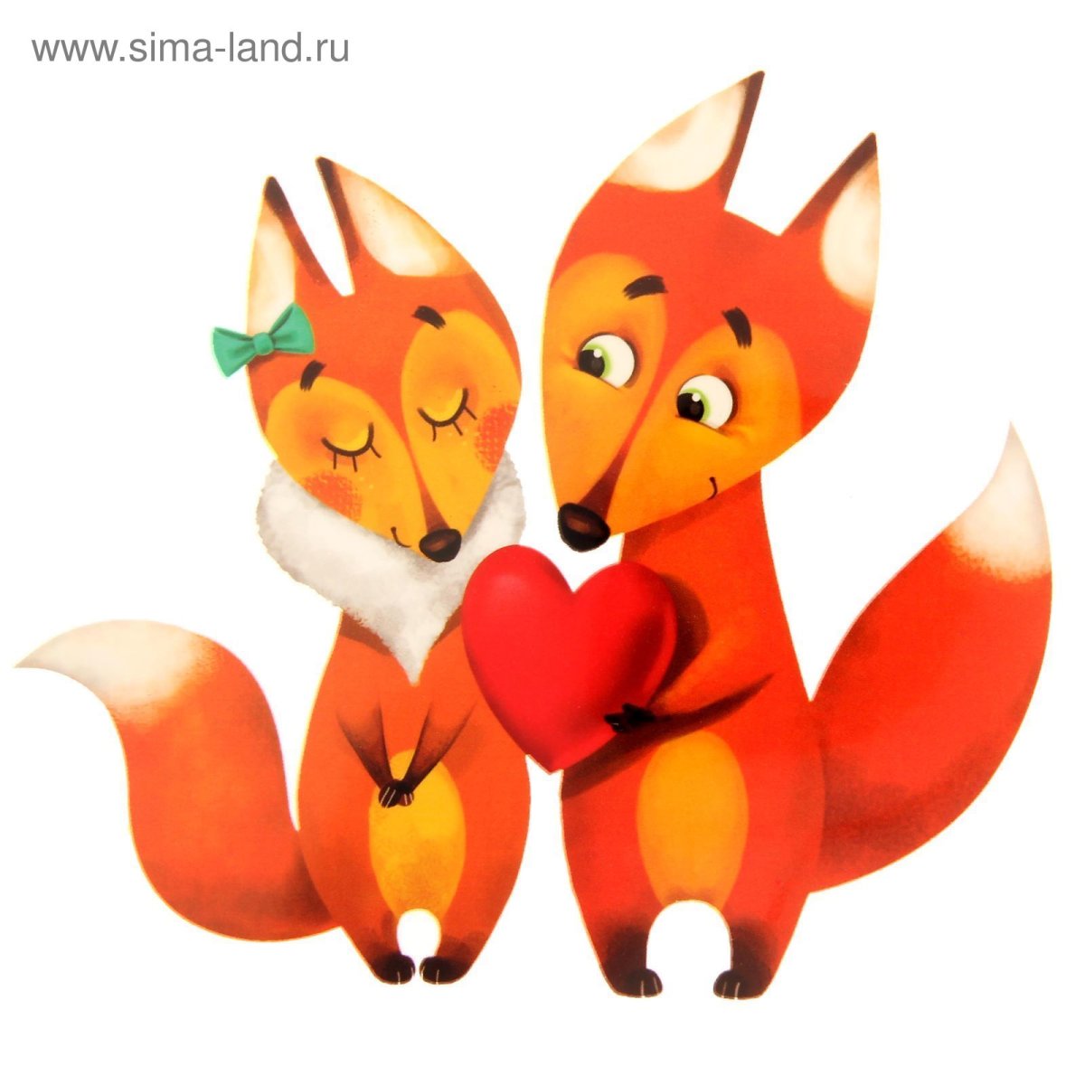 Термонаклейка лиса
