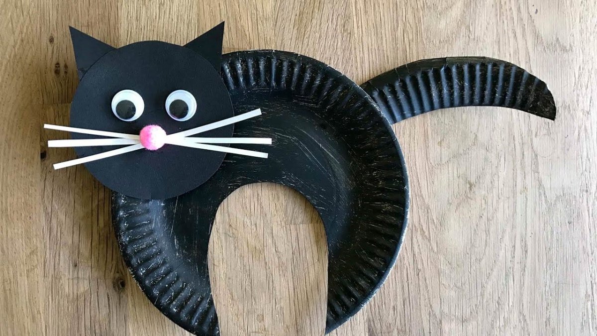Поделка кошка