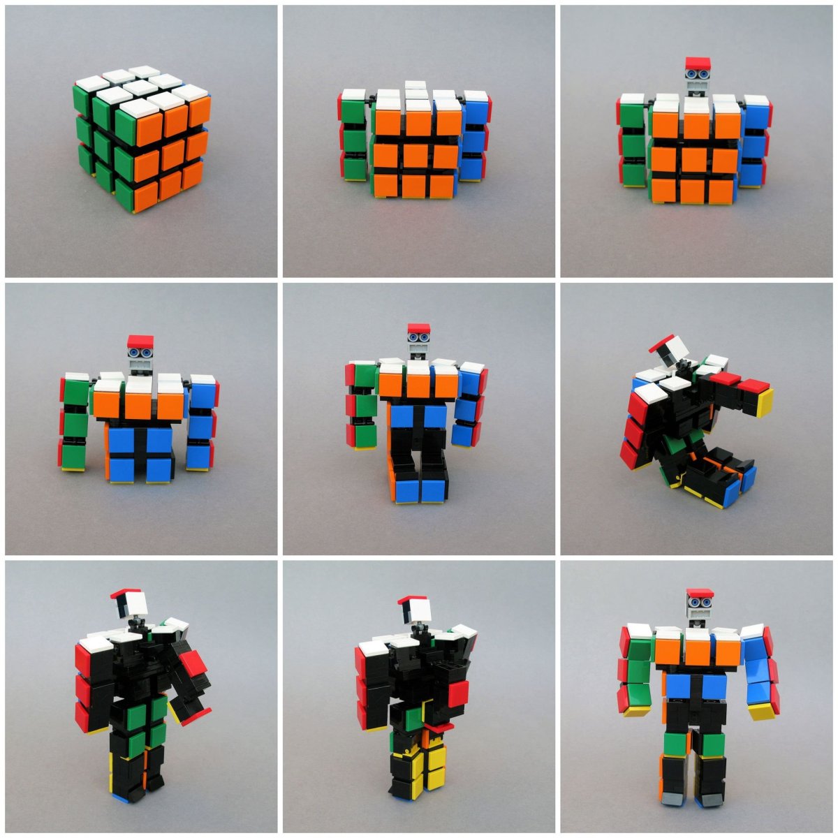 LEGO Cube Transformer