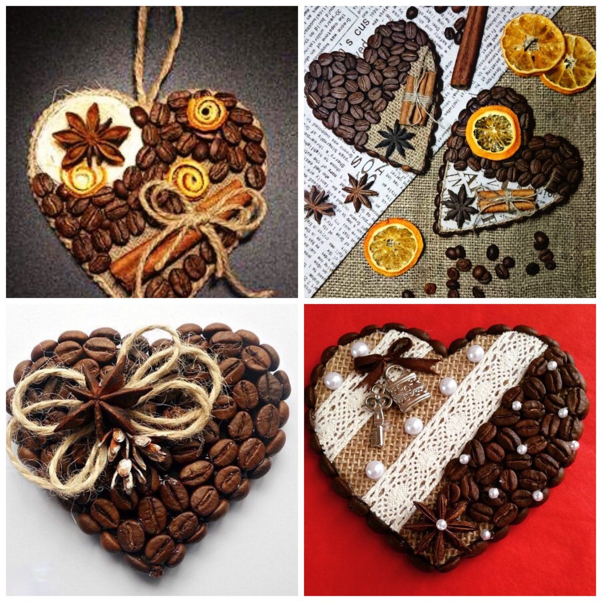 Магнит из кофейных зерен