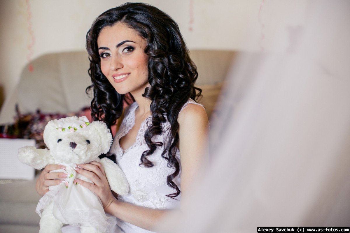 Армянские свадебные прически