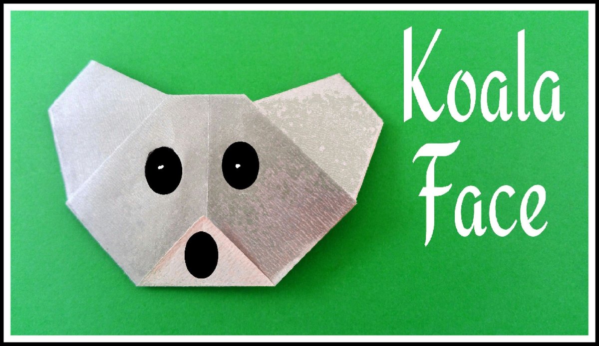 Оригами коала