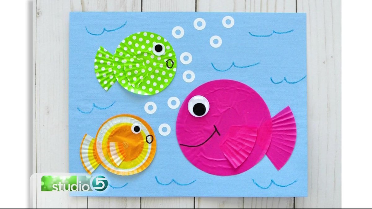 Angry Fish Craft for Kids