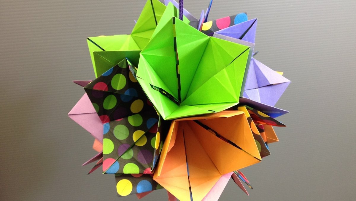 Поделки в стиле оригами