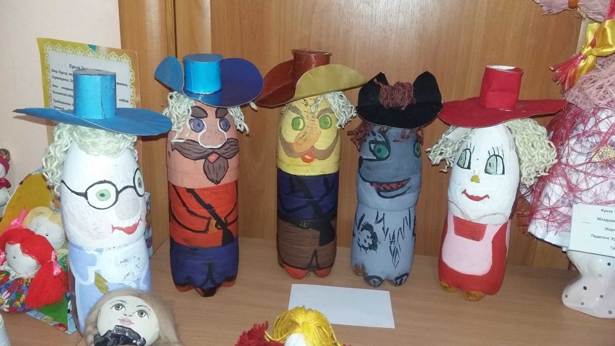 Театр для детей из бросового материала
