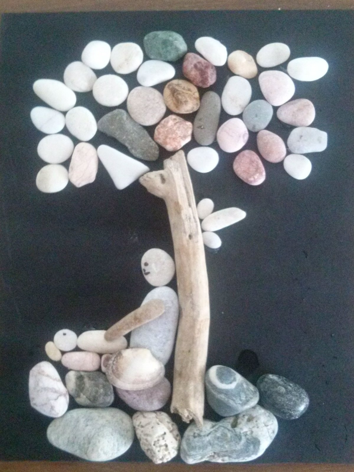 Поделки из камушков