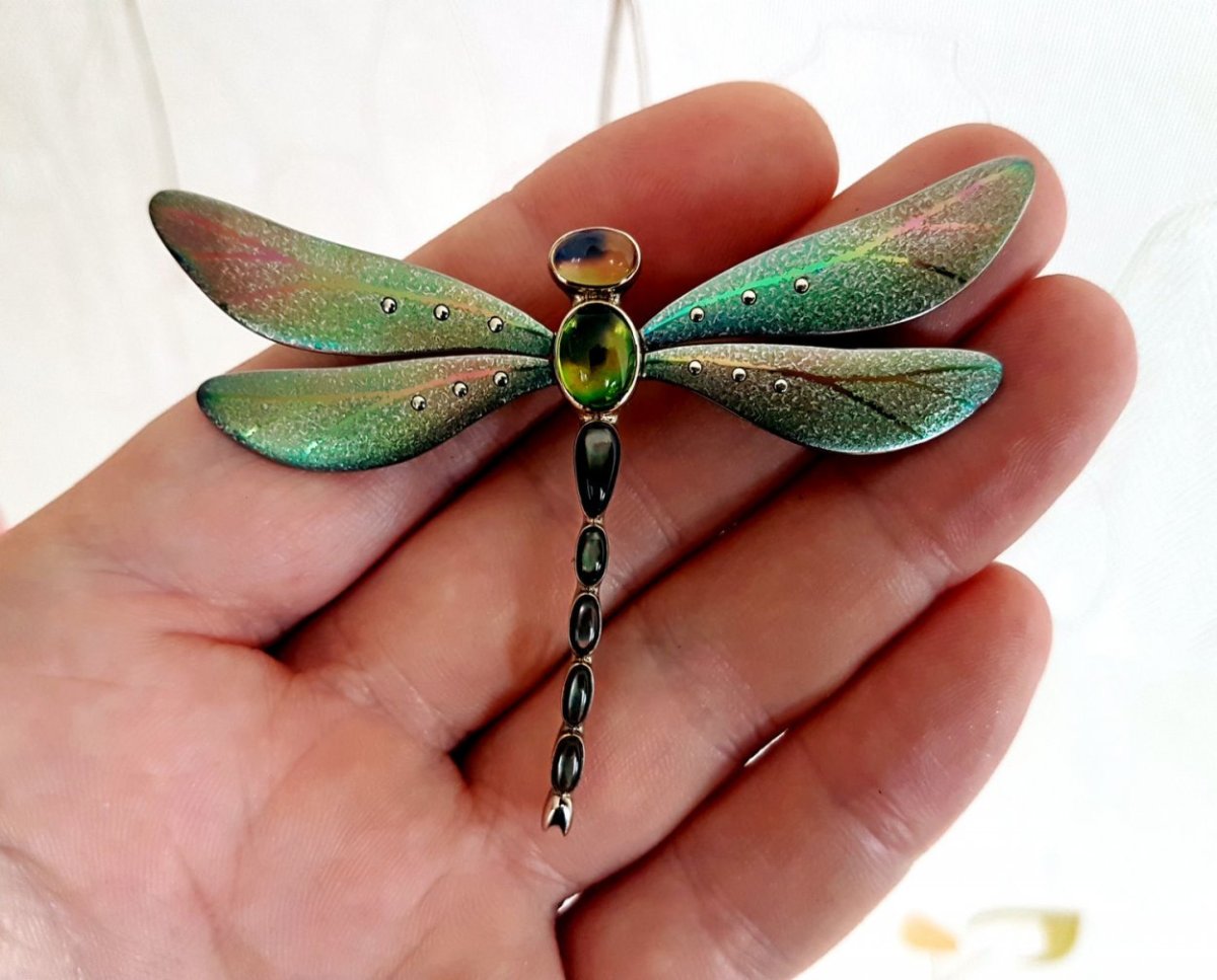 Herald Percy Стрекоза брошь