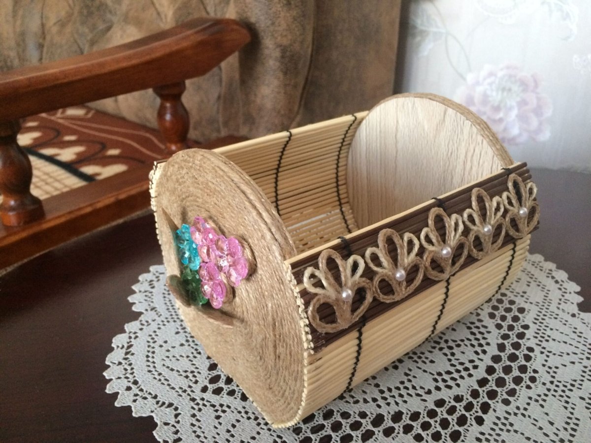 Поделки из джута