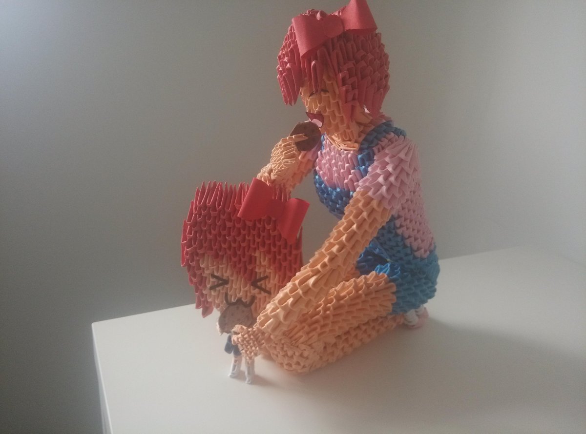 Аниме фигурки из модулей