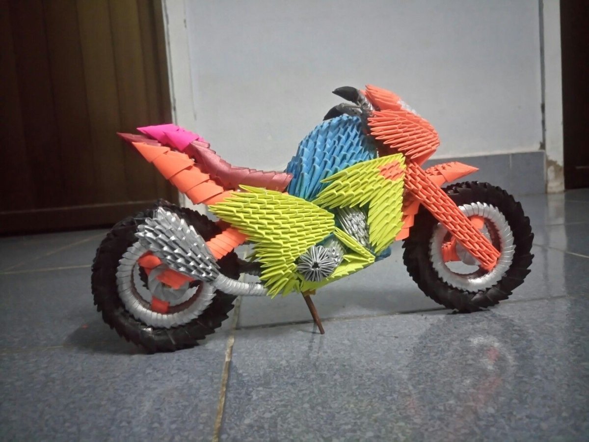 Машинка из модулей