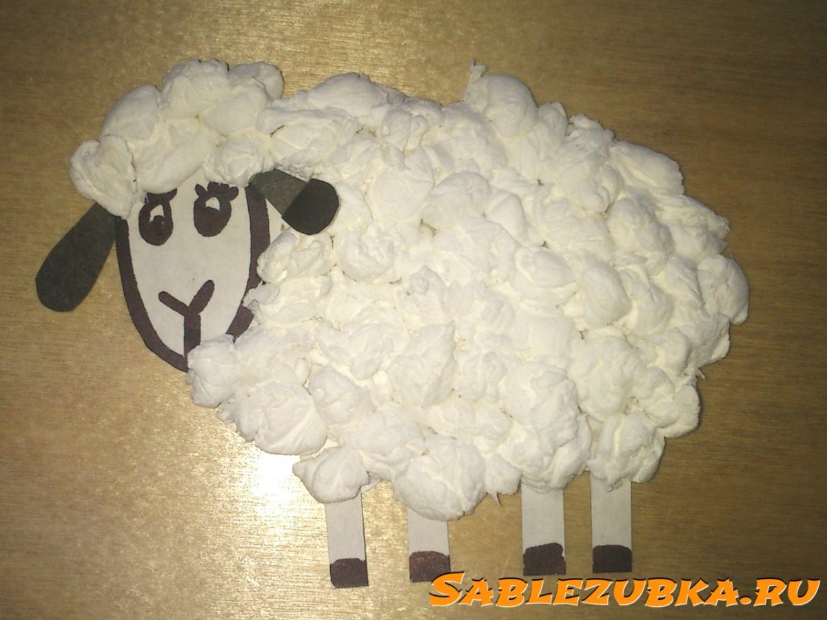 Поделка баран