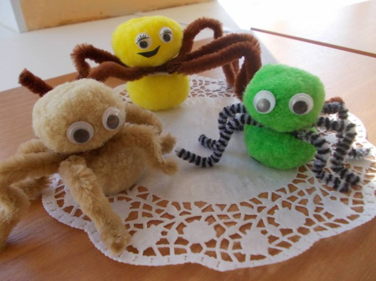 Игрушки из синельной проволоки