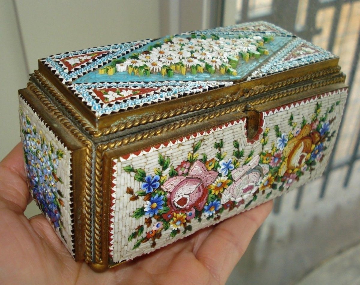 Венецианская мозаика шкатулки