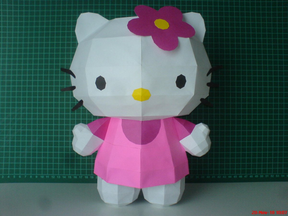 Хеллоу Китти Papercraft