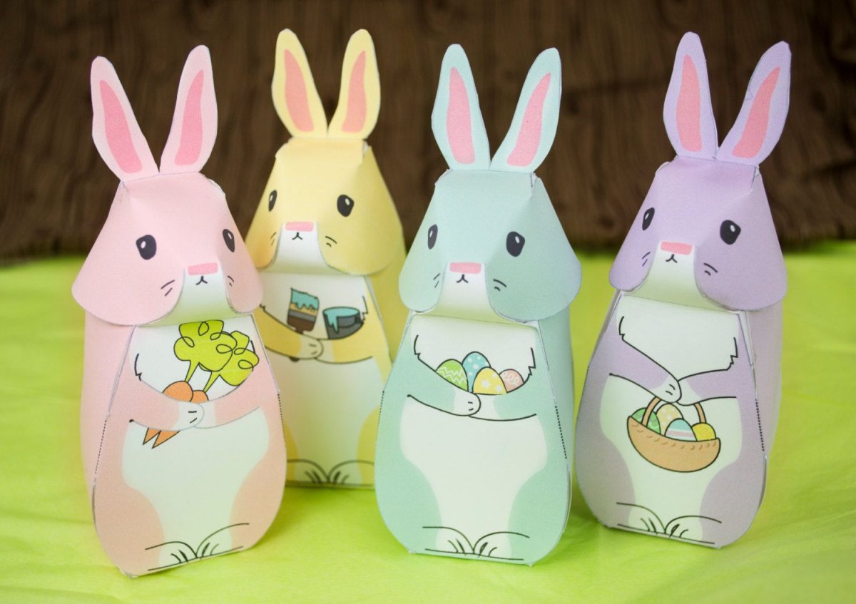 Коробка для пасхальных яиц
