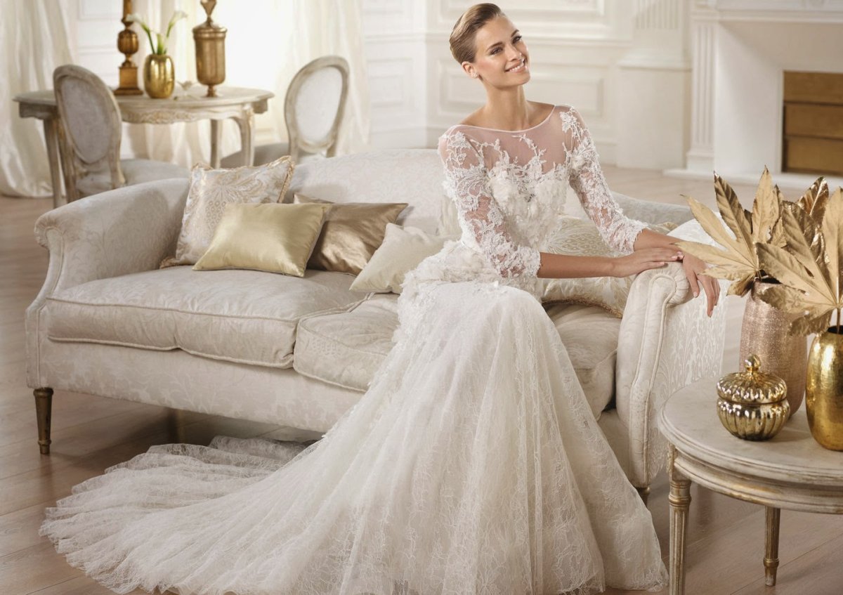Pronovias 2013 с длинным рукавом