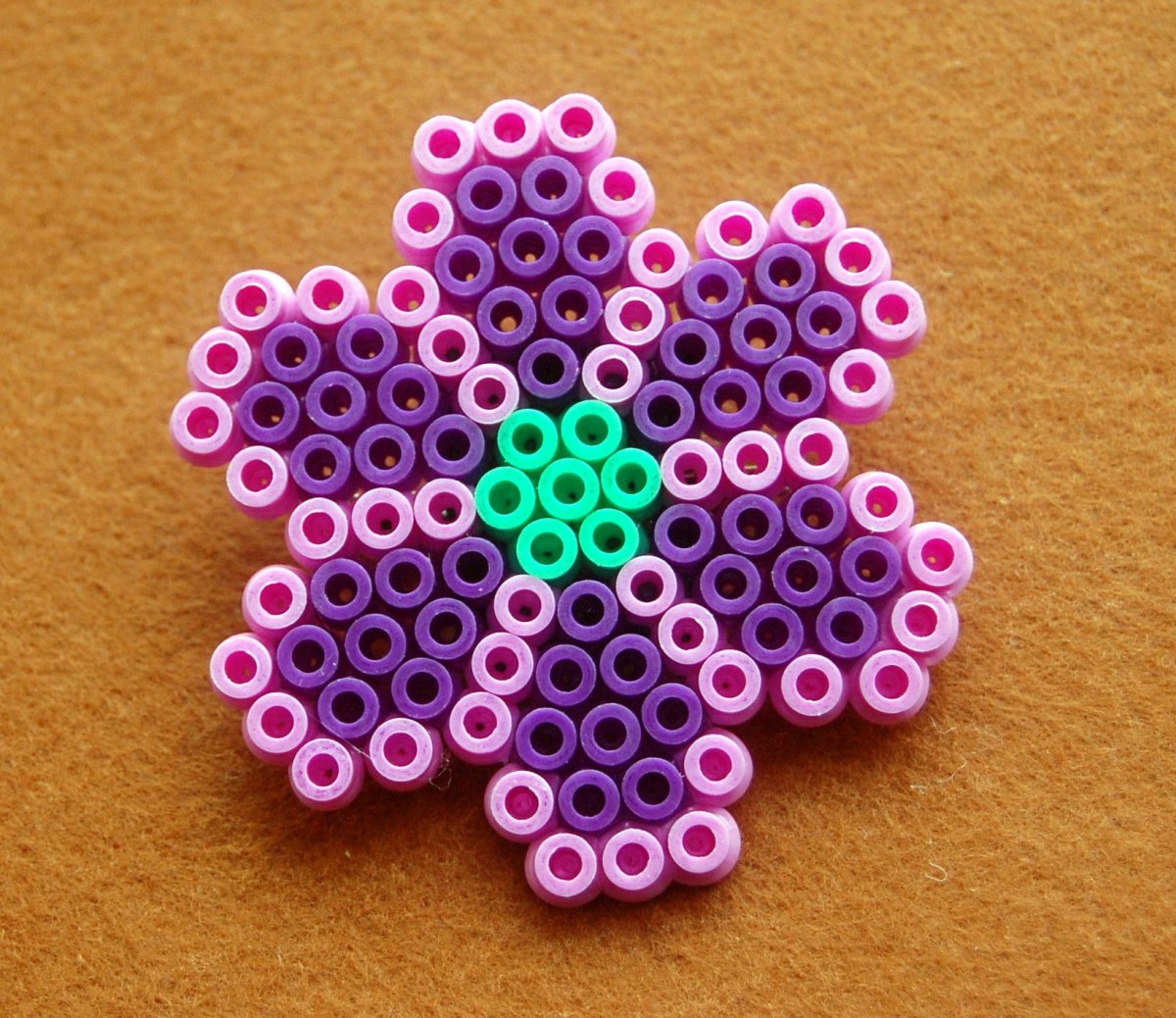 Цветы Perler Beads Hama Beads