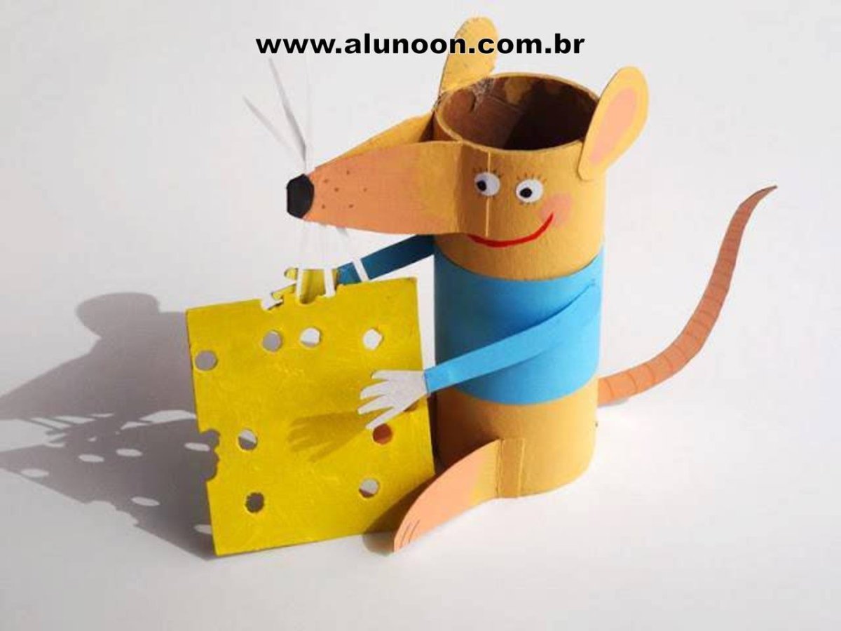 Игрушки из цветного картона
