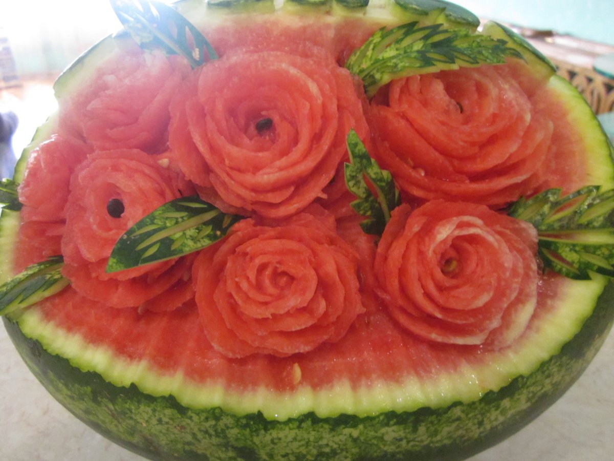 Карвинг из дыни
