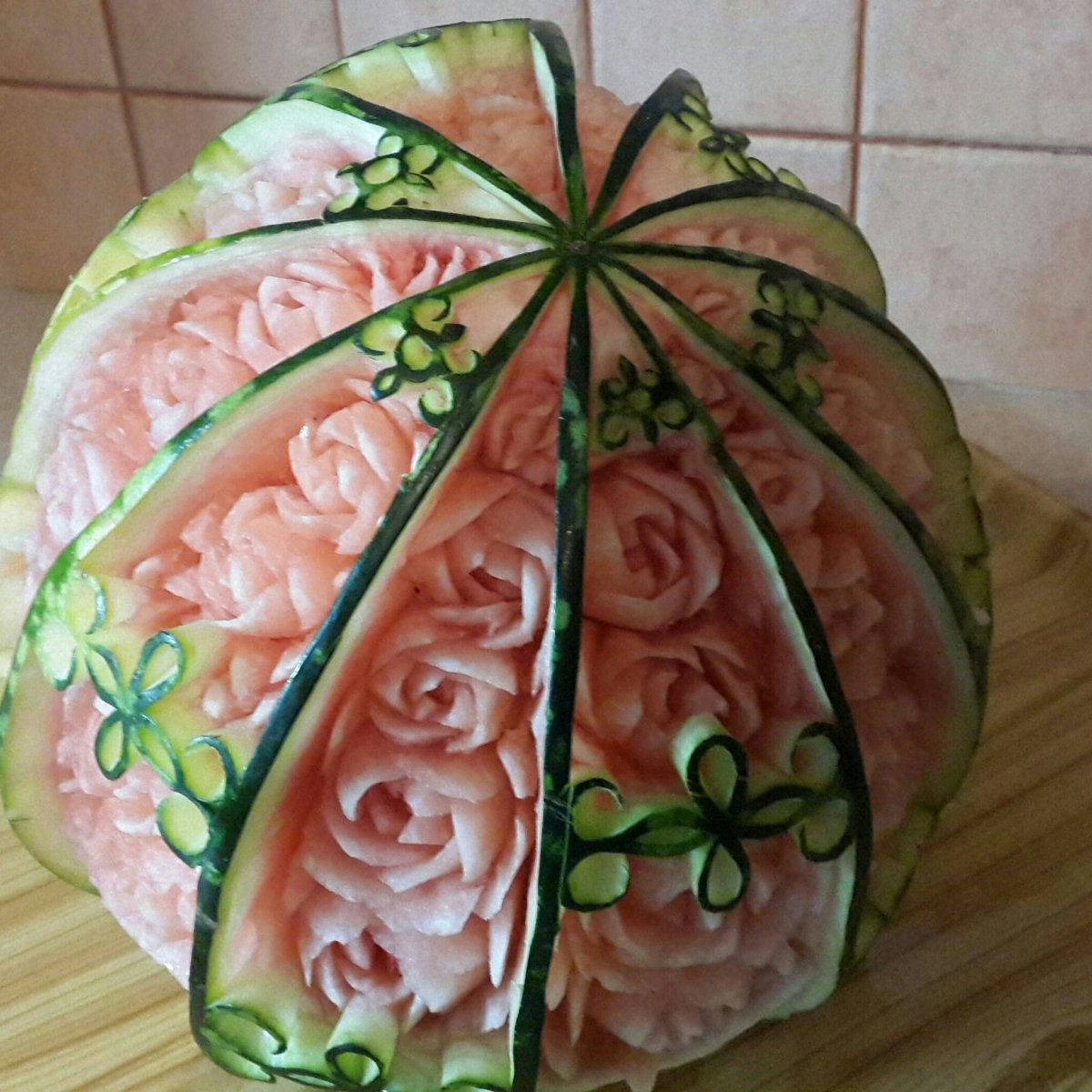 Карвинг из арбуза