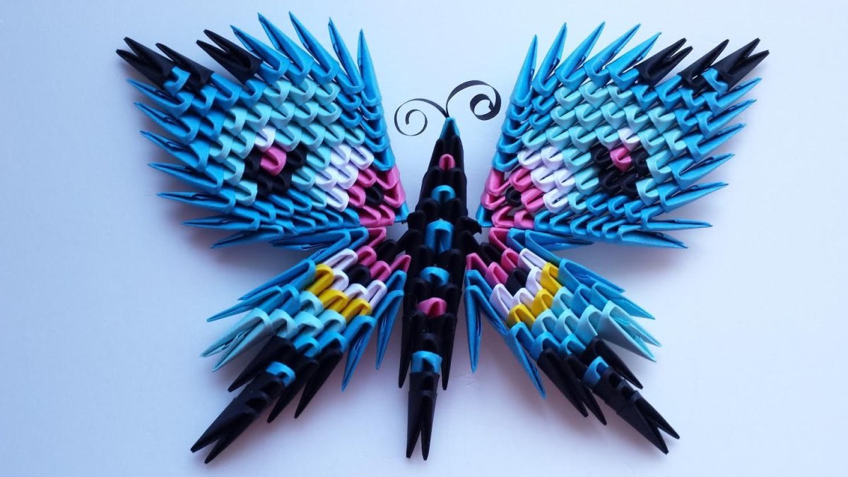 3d модульные оригами