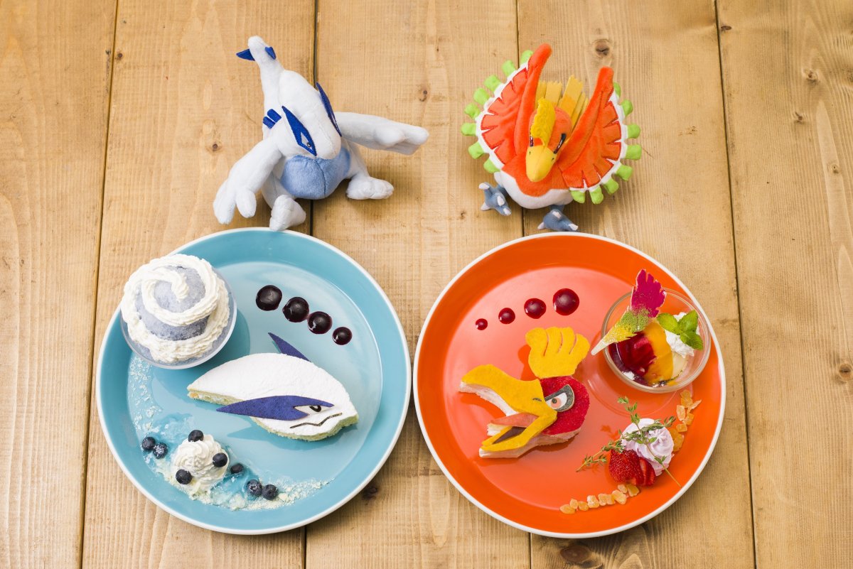 Еда из Pokemon Cafe