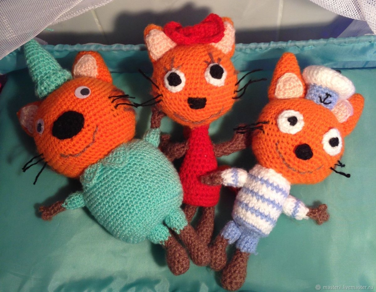 Карамелька три кота игрушка