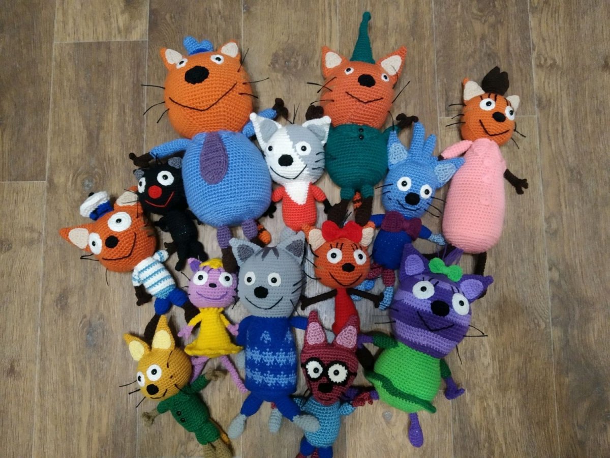 Игрушки 3 кота