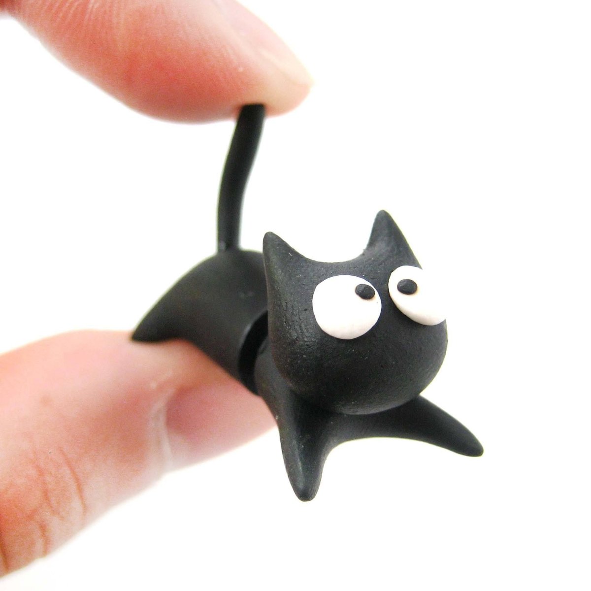 Кошка из полимерной глины