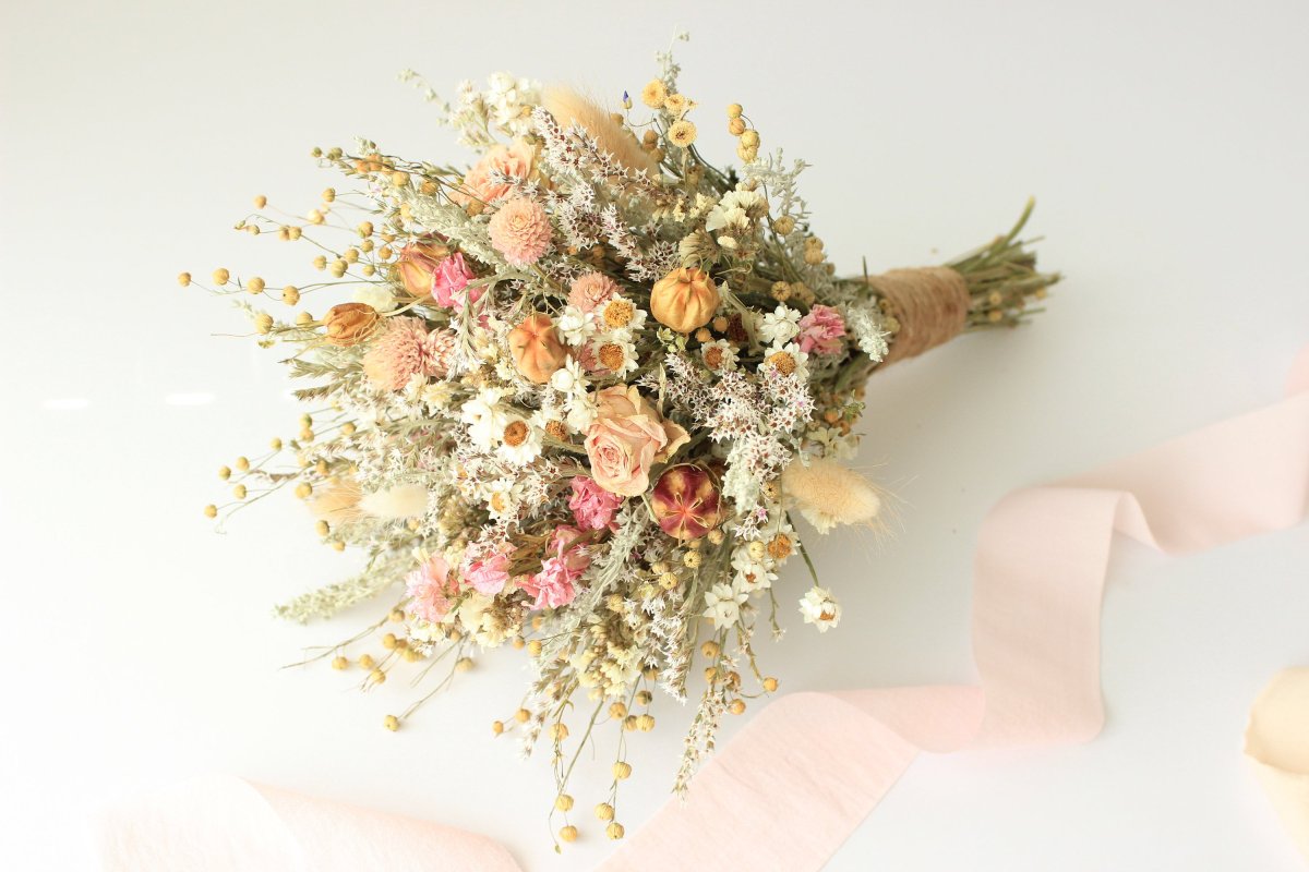Wedding Bouquet dried Flowers