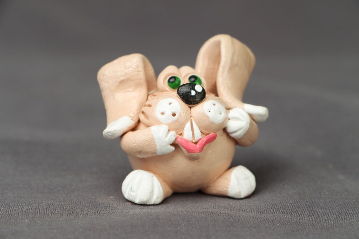 Фигурки из глины