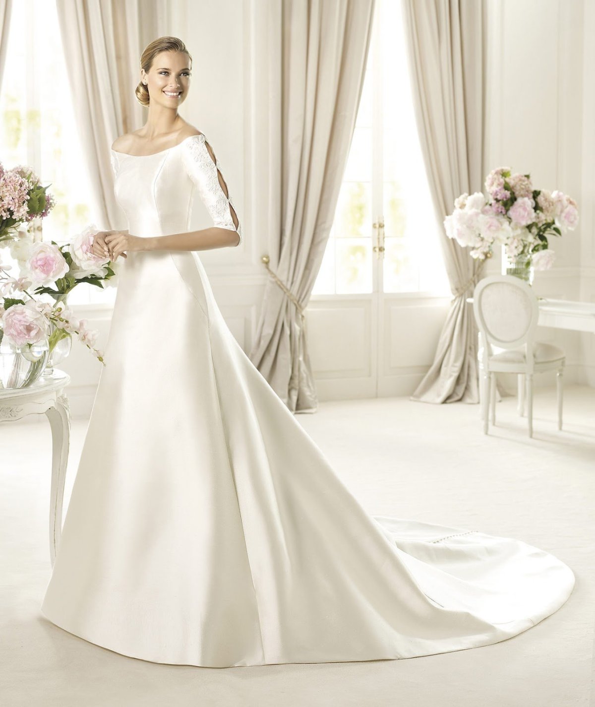 Pronovias 2013 с длинным рукавом