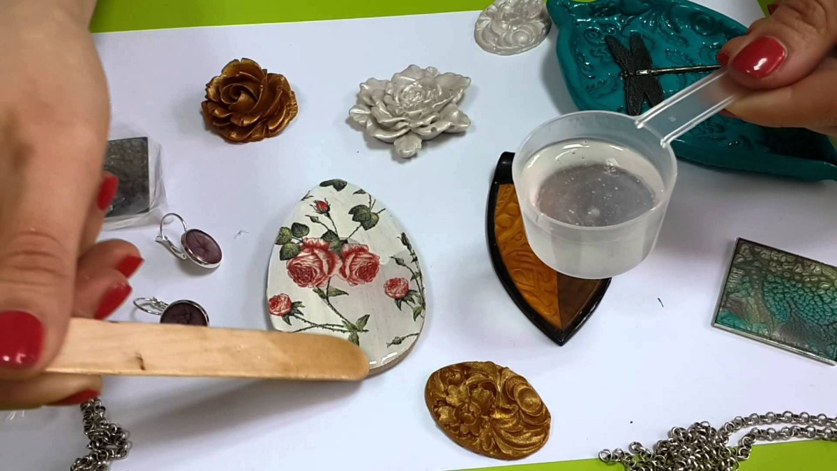 Украшения из эпоксидки