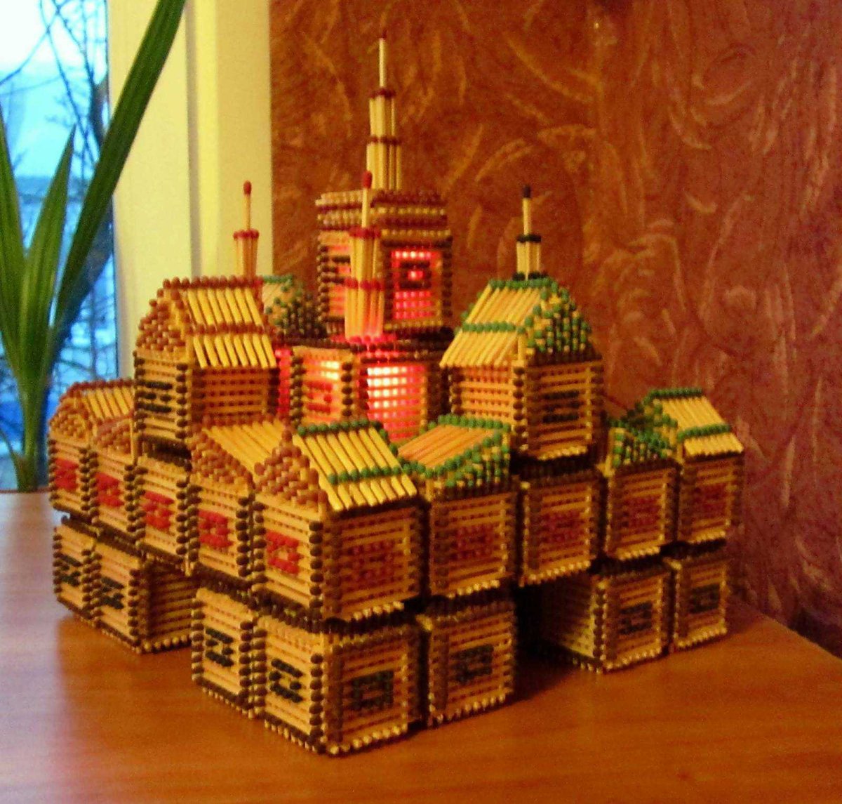 Поделки из спичек