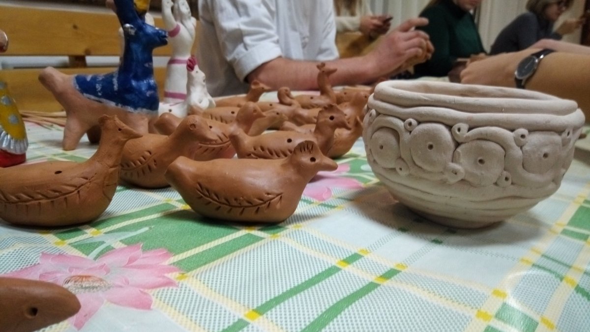 Кружок по глине