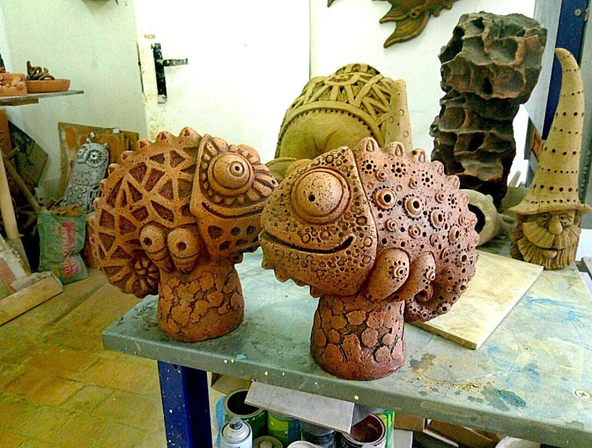 Скульптура из керамики своими руками