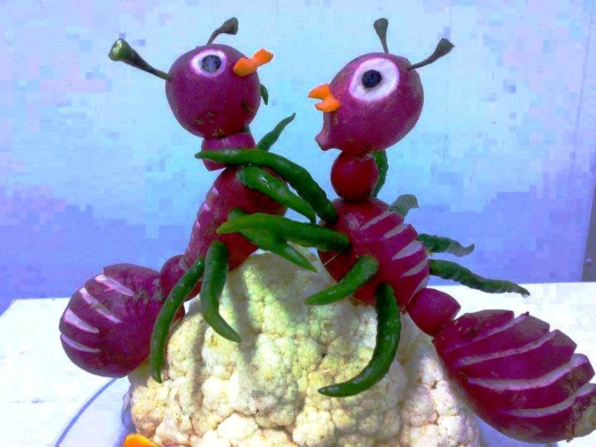 Поделки из свеклы