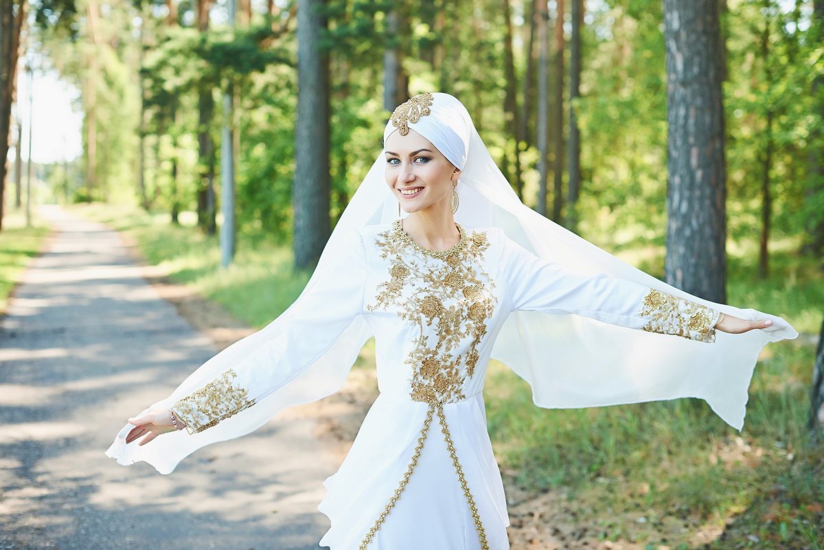 Татарская свадебная одежда