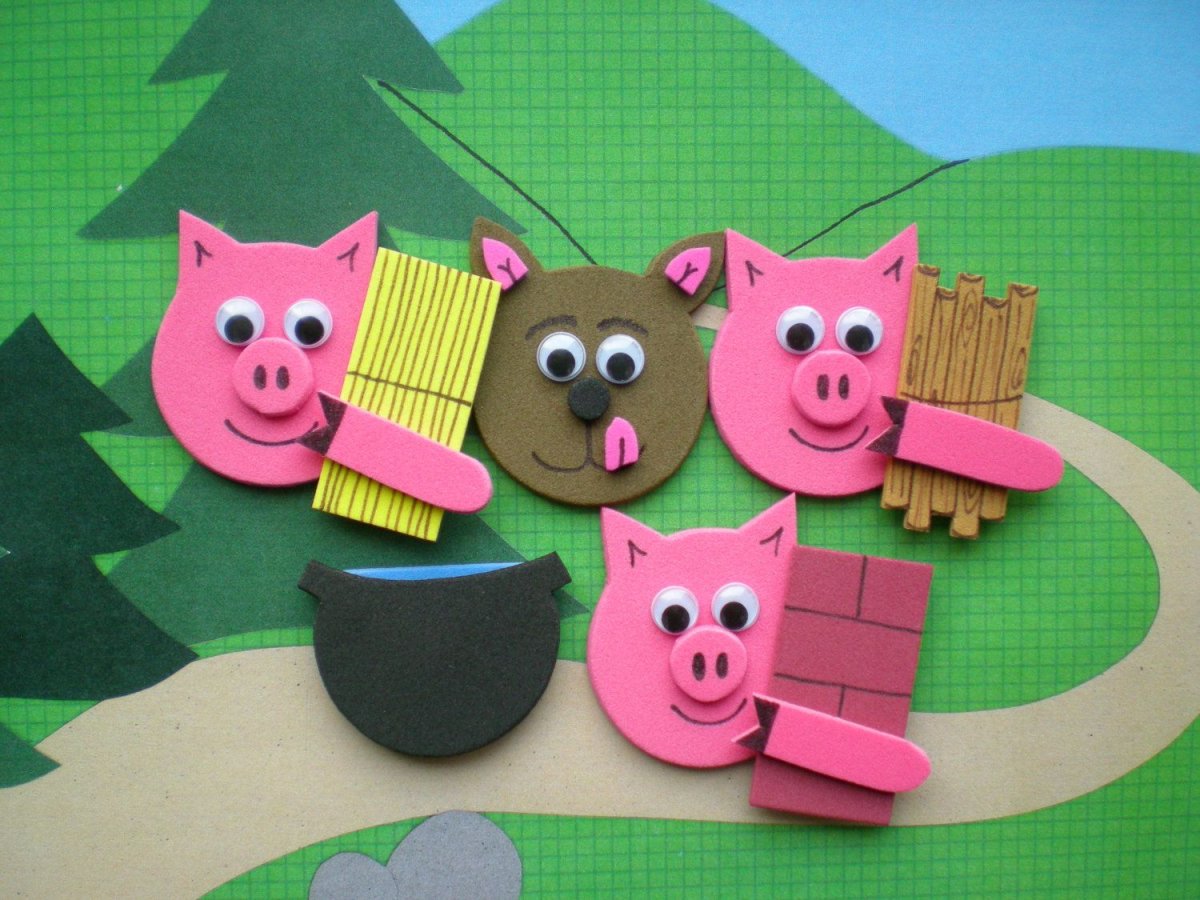 Театр three little Pigs for Kids