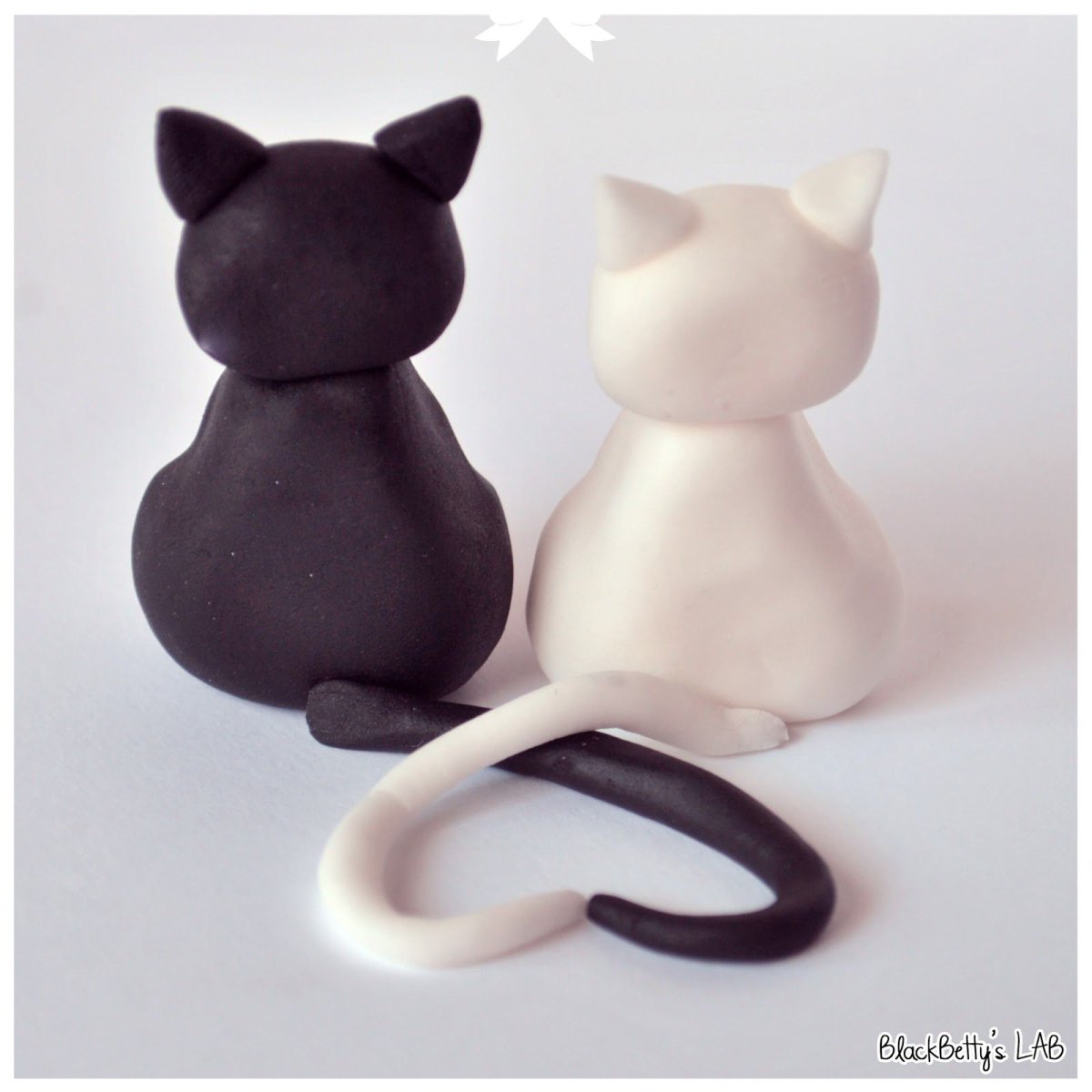 Котик из пластилина