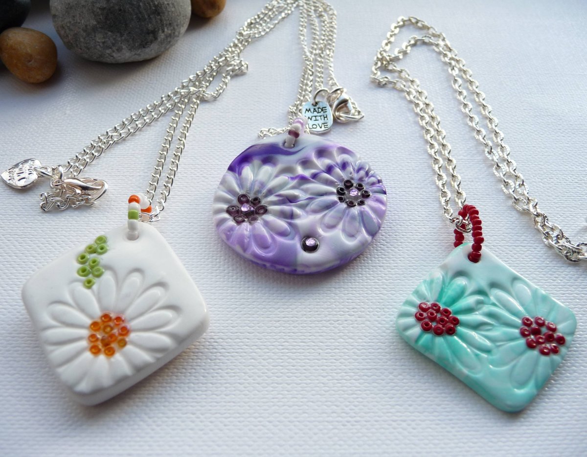 Polimer Clay Pendant