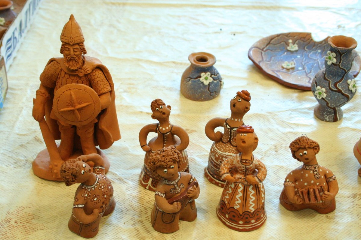 Изделия из глины игрушки