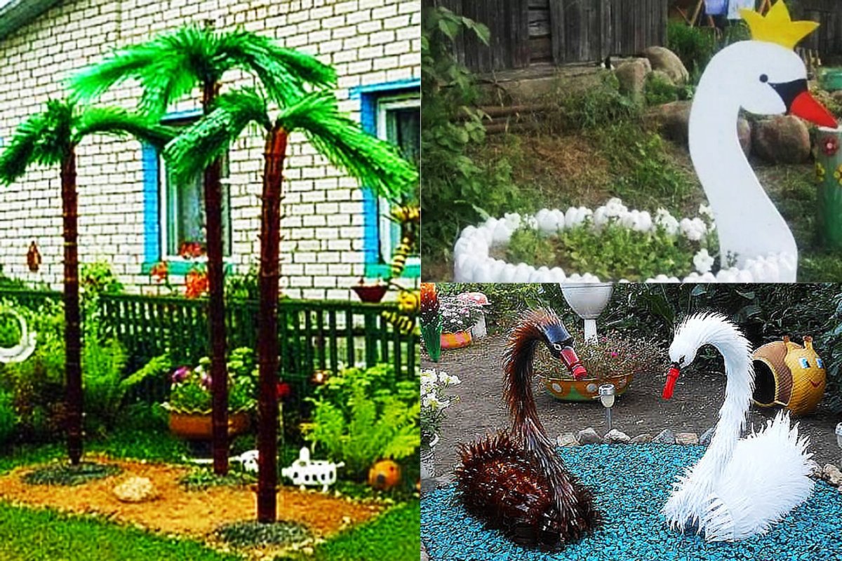Поделки для сада