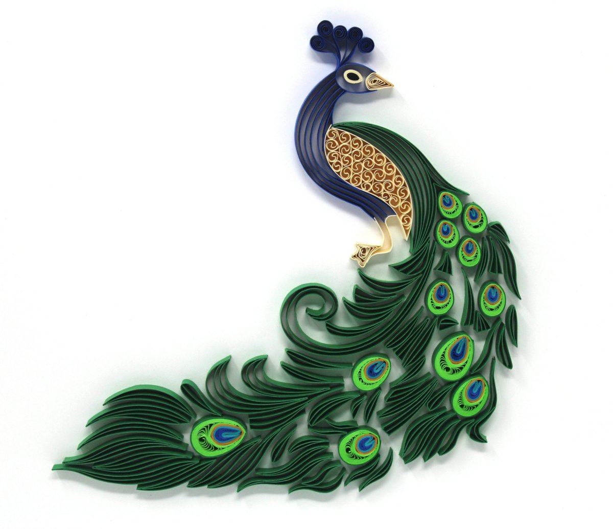 Lebed is papier.Peacock