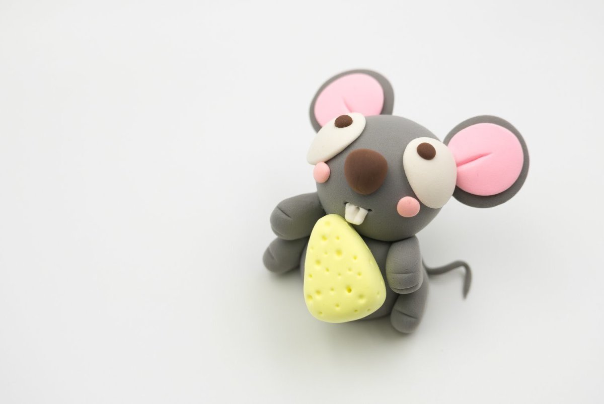Фигурки из легкого пластилина