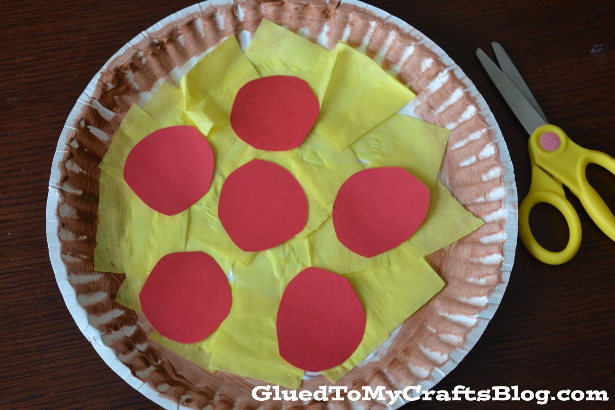 Pizza Craft for preschoolers
