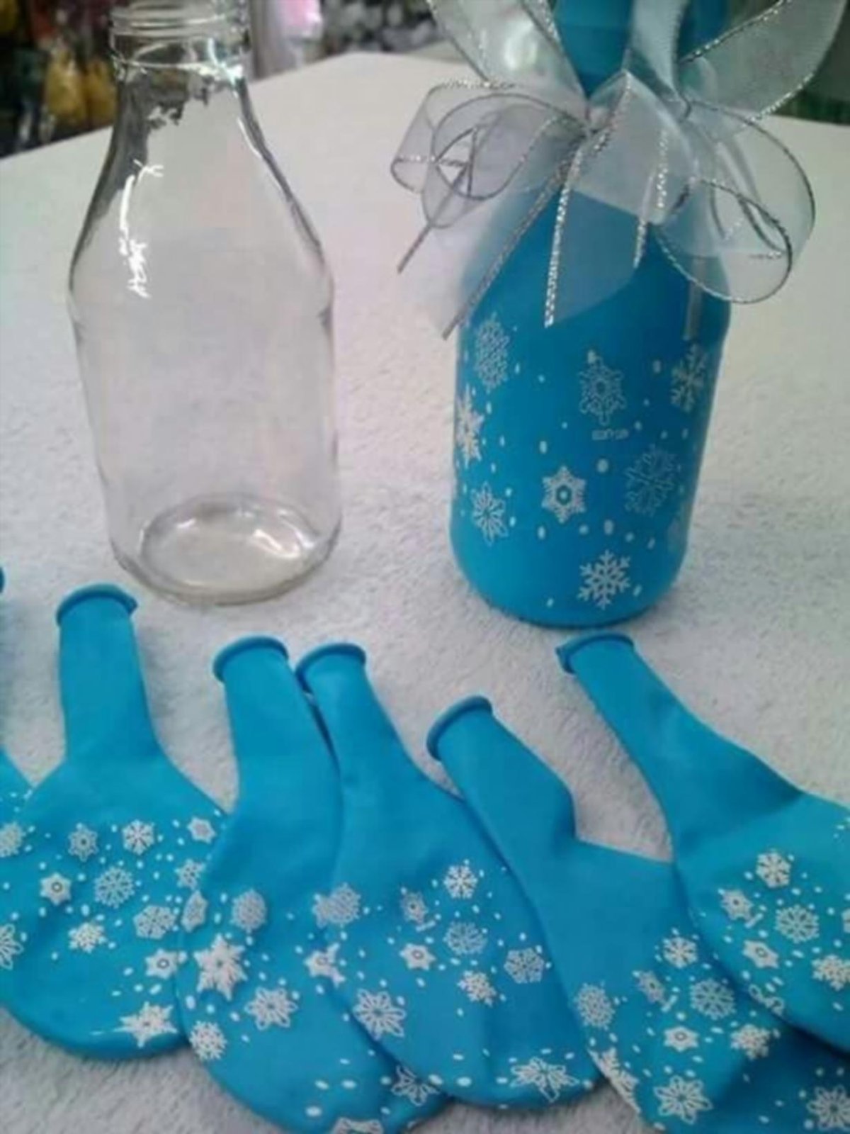 Новогодние украшения из пластиковых бутылок